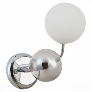 SLE220911-02 Бра Хром/Белый, Дымчатый G9 2*5W FORMAE-foto2