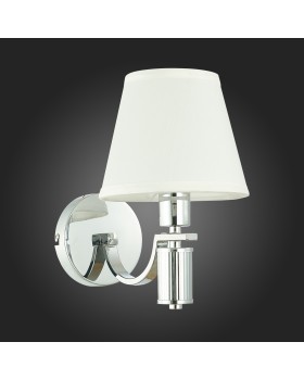 SLE111301-01 Бра Хром/Белый E14 1*40W MONZA-foto6