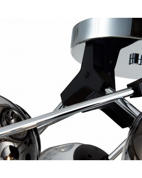 SLE106002-08 Люстра потолочная Хром, Черный/Дымчатый E14 8*40W MAREA-foto11