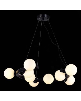 SL1185.403.09 Светильник подвесной ST-Luce Черный/Белый G9 9*5W ASOLO-foto4