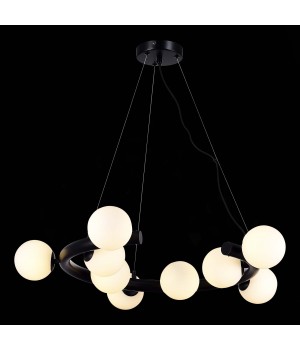 SL1185.403.09 Светильник подвесной ST-Luce Черный/Белый G9 9*5W ASOLO-foto4