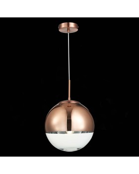 SLE114623-01 Люстра подвесная Медный/Медный, Прозрачный E27 1*60W Boffi-foto4