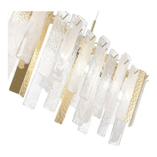 SL1636.203.08 Люстра подвесная ST-Luce Золотистый/Белый, Золотистый E14 8*40W SCOLARE-foto4