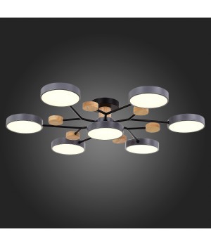 SLE6006-702-07 Светильник потолочный Серый/Серый LED 7*12W 3000K/4500K/6000K FAEMA-foto7