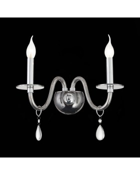 SL1113.401.02 Бра ST-Luce Хром, Дымчатый, Прозрачный E14 2*40W SIEMA-foto4