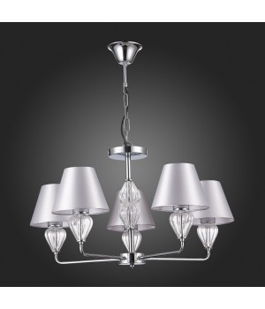SLE107413-05 Люстра подвесная Хром/Серебристый E14 5*60W DALIDA-foto4