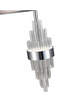 SL1002.104.01 Прикроватная лампа ST-Luce Хром/Серый E27 1*40W ONZO-foto3