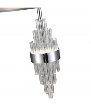 SL1002.104.01 Прикроватная лампа ST-Luce Хром/Серый E27 1*40W ONZO-foto3