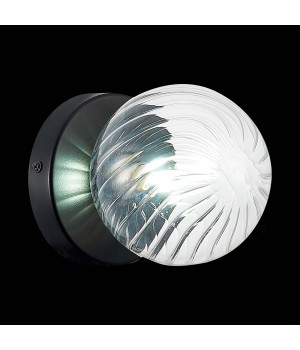 SLE220341-01 Бра Черный/Прозрачный G9 1*5W Salerno-foto3