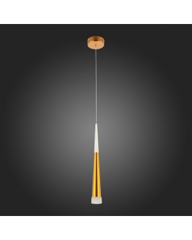 SLE200103-01 Светильник подвесной Золотистый/Золотистый, Белый LED 1*7W 3000K ORPELO-foto8