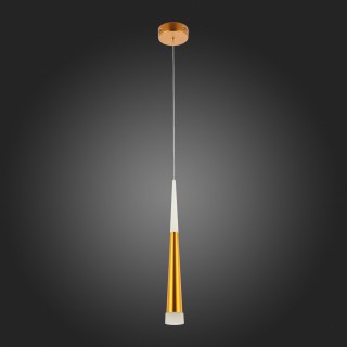 SLE200103-01 Светильник подвесной Золотистый/Золотистый, Белый LED 1*7W 3000K ORPELO-foto8