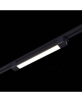 ST368.446.20 Св-к трек. Черный LED 1*20W 4000K 1 150Lm Ra>90 120° IP20 L387xW49xH54 170-240V Однофазная трековая система-foto5