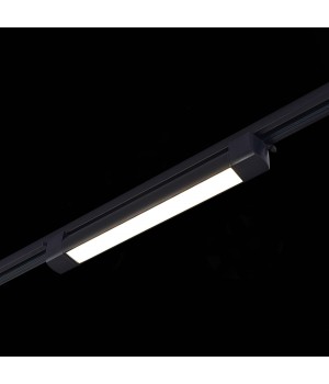 ST368.446.20 Св-к трек. Черный LED 1*20W 4000K 1 150Lm Ra>90 120° IP20 L387xW49xH54 170-240V Однофазная трековая система-foto5