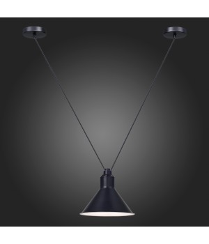 SL1804.403.01 Светильник подвесной ST-Luce Черный/Черный E14 1*60W SVEVO-foto5