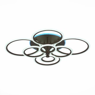 SLE500572-08RGB Светильник потолочный Кофейный/Белый LED 1*212W RGB 15W 3000-6000K CERINA-foto3