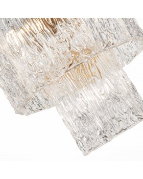 SLE283203-05 Люстра подвесная Золотистый/Прозрачный E27 5*40W RIDA-foto3