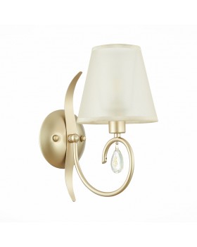 SLE111401-01 Бра Шампань/Шампань E14 1*40W FOGGIA-foto2