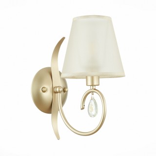 SLE111401-01 Бра Шампань/Шампань E14 1*40W FOGGIA-foto2