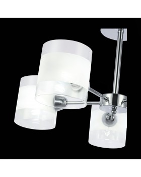 SLE102802-05 Люстра потолочная Хром/Прозрачный, Белый E14 5*40W MIENTO-foto6