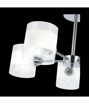 SLE102802-05 Люстра потолочная Хром/Прозрачный, Белый E14 5*40W MIENTO-foto6