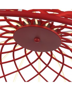 SL6016.603.01 Светильник подвесной ST-Luce Красный/Красный LED 1*20W 3000K BOUND-foto4