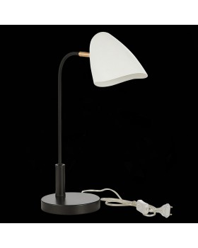 SLE103604-01 Прикроватная лампа Черный, Золотой/Белый E14 1*40W SATTA-foto4