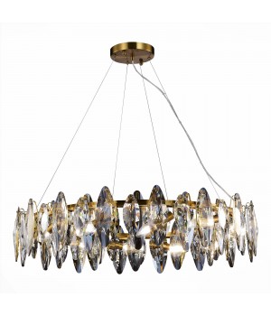 SL1227.303.12 Люстра подвесная ST-Luce Латунь/Прозрачный E14 12*40W ANCONA-foto2