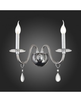 SL1113.401.02 Бра ST-Luce Хром, Дымчатый, Прозрачный E14 2*40W SIEMA-foto7