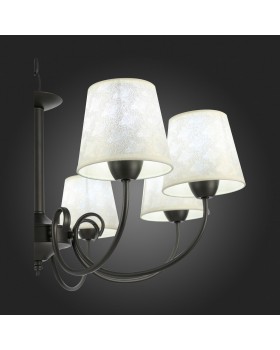 SLE120303-08 Светильник подвесной Темно-серый/Бежевый E14 8*40W RIMENTO-foto9