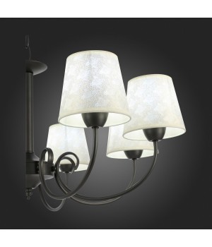 SLE120303-08 Светильник подвесной Темно-серый/Бежевый E14 8*40W RIMENTO-foto9