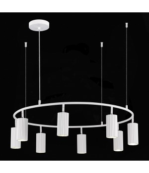 SL1213.503.08 Светильник подвесной ST-Luce Белый/Белый GU10 8*5W 4000K KENDO-foto5