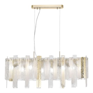 SL1636.203.08 Люстра подвесная ST-Luce Золотистый/Белый, Золотистый E14 8*40W SCOLARE-foto3