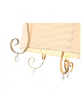 SL177.213.03 Люстра подвесная, потолочная Золотистый/Белый E14 3*40W AZZURRO-foto3