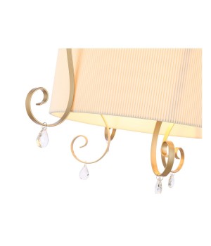 SL177.213.03 Люстра подвесная, потолочная Золотистый/Белый E14 3*40W AZZURRO-foto3