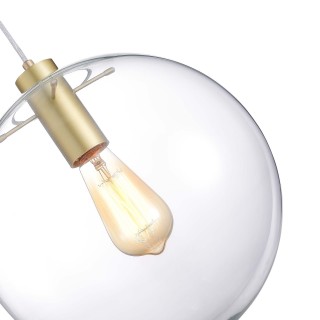 SL1056.213.01 Подвес ST-Luce Золотой/Прозрачный E27 1*60W NOOR-foto3