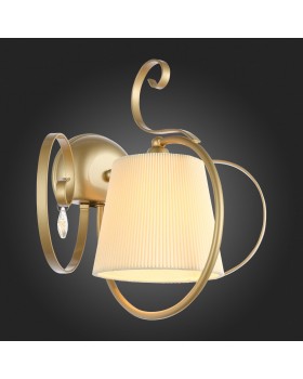 SL177.201.01 Бра Золотистый/Белый E14 1*40W AZZURRO-foto8