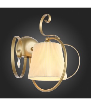 SL177.201.01 Бра Золотистый/Белый E14 1*40W AZZURRO-foto8