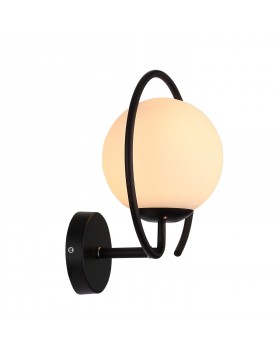 SL418.401.01 Бра Черный/Белый E27 1*60W GALIO-foto2