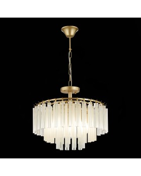 SLE260103-05 Люстра подвесная Шампань/Шампань, Прозрачный E14 5*40W REGGIO-foto5