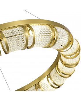 SL6011.303.01 Светильник подвесной ST-Luce Латунь/Прозрачный LED 1*50W ESME-foto6