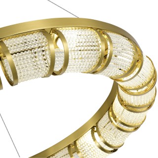 SL6011.303.01 Светильник подвесной ST-Luce Латунь/Прозрачный LED 1*50W ESME-foto6