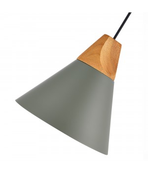 SLE125113-01 Подвес Серый/Серый, Светлое дерево E14 1*40W MODICA-foto3