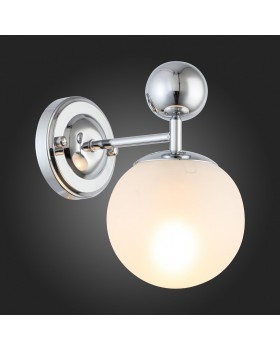 SLE106101-01 Светильник настенный Хром/Белый E27 1*60W PECHIO-foto5