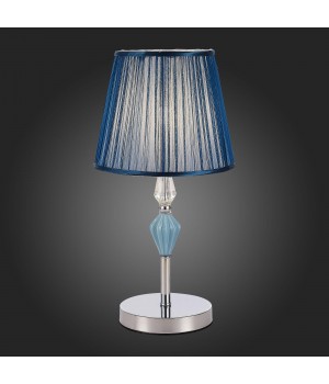 SLE1116-104-01 Прикроватная лампа Хром/Голубой E14 1*40W BALNEA-foto4