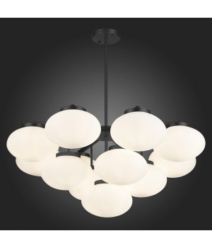 SL1503.403.13 Люстра подвесная ST-Luce Черный/Белый E27 13*40W MODICA-foto3