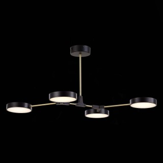 SLE6004-402-04 Светильник потолочный Черный/Черный LED 4*10W MONTA-foto6