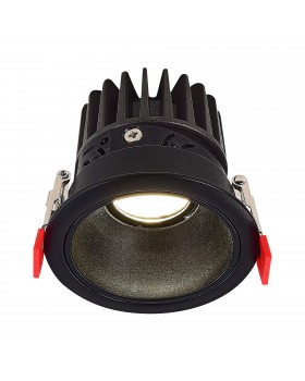 ST051.408.01 Встраиваемый корпус для светодиодного модуля серии ST850, ST851 ST-Luce Черный SHIFT-foto5