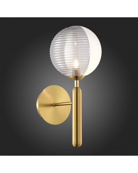 SLE1096-201-01 Бра Матовое золото/Белый, Дымчатый G9 1*5W AVEIRO-foto4