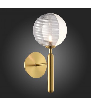 SLE1096-201-01 Бра Матовое золото/Белый, Дымчатый G9 1*5W AVEIRO-foto4