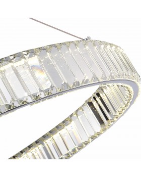 SL1622.163.01 Люстра подвесная ST-Luce Хром/Прозрачный LED 1*40W 4000K TIVOLI-foto3